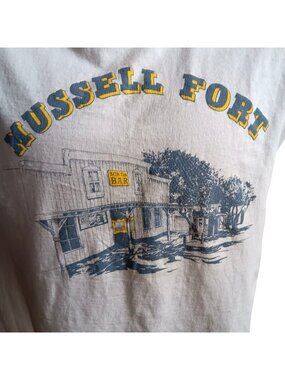 Mussell Fort Tepusquet Vintage T-shirt Large Single Stitch Allsport USA 1990's